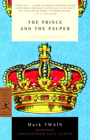 Book cover for The Prince and the Pauper