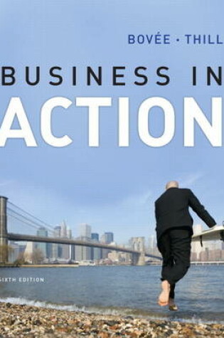 Cover of Business in Action, plus MyBizLab