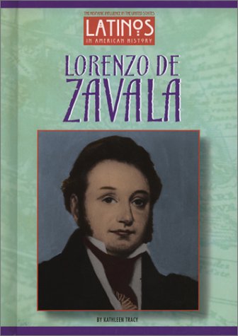 Book cover for Lorenzo de Zavala