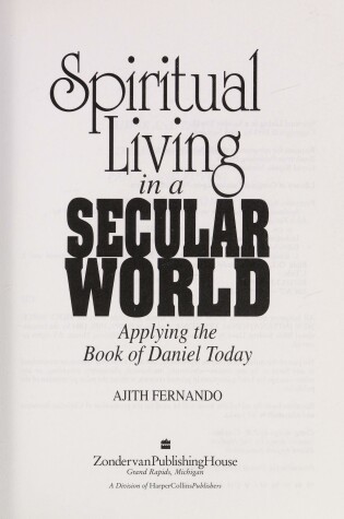 Cover of Spiritual Living in a Secular World