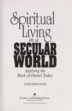 Book cover for Spiritual Living in a Secular World