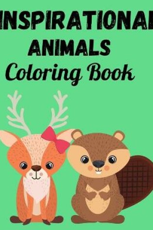 Cover of Inspirational Animal Coloring Book