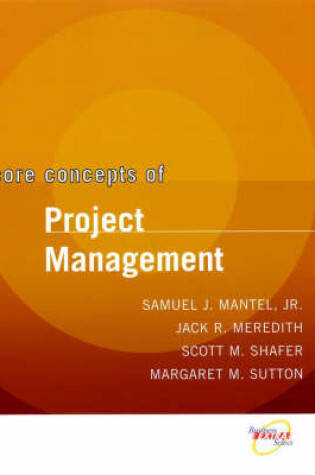 Cover of Core Concepts of Project Management