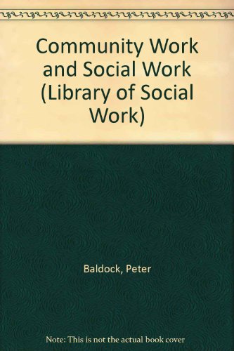 Cover of Community Work and Social Work