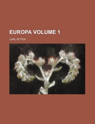 Book cover for Europa Volume 1