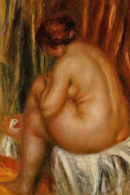 Book cover for 150 page lined journal After Bathing (nude study), 1910 Pierre Auguste Renoir