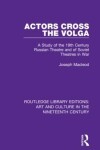 Book cover for Actors Cross the Volga