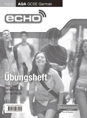 Book cover for ECHO AQA GCSE German High Workbook