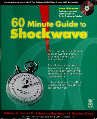 Cover of "Internet World" 60-minute Guide to Shockwave