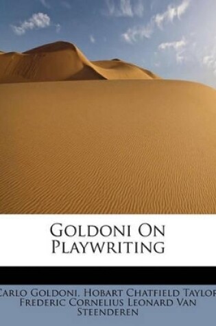 Cover of Goldoni on Playwriting
