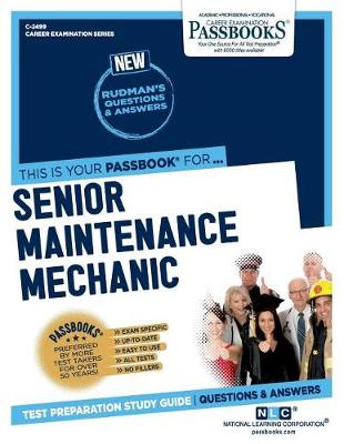 Book cover for Senior Maintenance Mechanic (C-2499)