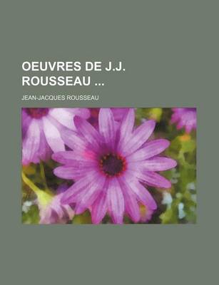 Book cover for Oeuvres de J.J. Rousseau (7)