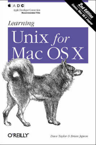 Cover of Learning Unix for Mac OS X