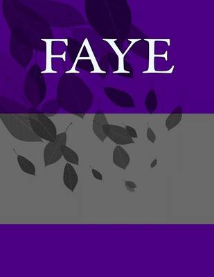 Book cover for Faye