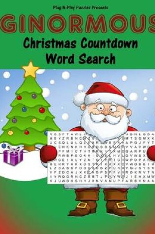 Cover of Ginormous Christmas Countdown Word Search