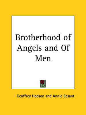 Book cover for Brotherhood of Angels & of Men
