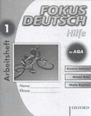 Book cover for Fokus Deutsch Hilfe fur AQA