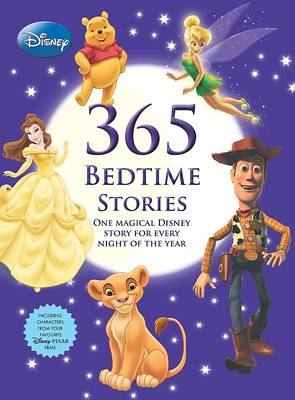 Book cover for Disney Bedtime Stories Treasury: 365 Bedtime Stories