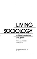 Book cover for Living Sociology