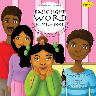 Book cover for Blooming Readers-Basic Sight Word Family Book