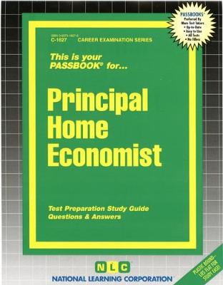 Book cover for Principal Home Economist