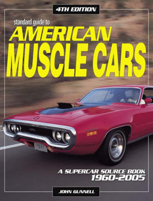 Book cover for Standard Guide to American Muscle Cars