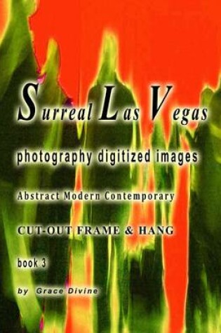 Cover of Surreal Las Vegas Photography Digitized Images Abstract Modern Contemporary Cut-out Frame & Hang Book 3