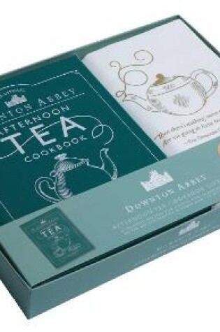 Cover of The  Official Downton Abbey Afternoon Tea Cookbook Gift Set [book + tea towel]