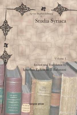 Cover of Studia Syriaca (Vol 1-5)