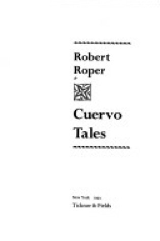 Cover of Cuervo Tales CL