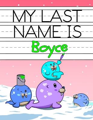 Book cover for My Last Name is Boyce