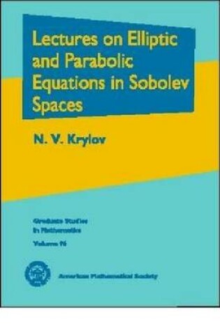 Cover of Lectures on Elliptic and Parabolic Equations in Sobolev Spaces