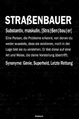 Cover of Strassenbauer Notizbuch