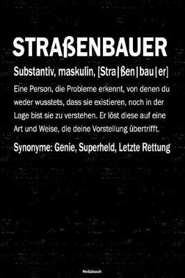 Book cover for Strassenbauer Notizbuch