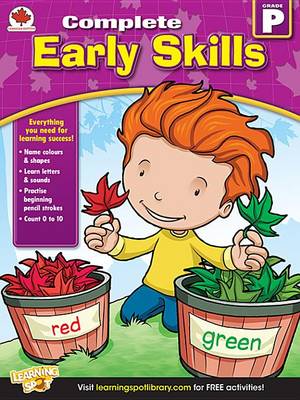 Book cover for Early Skills, Grade Pk