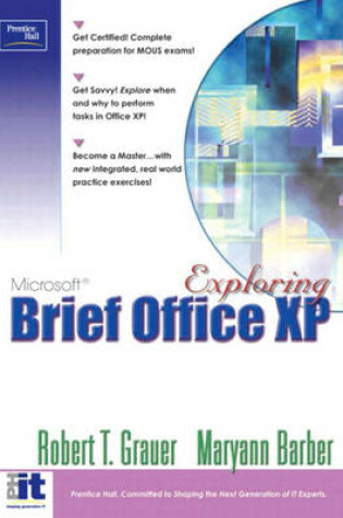 Cover of Exploring Microsoft Office XP Professional, Brief