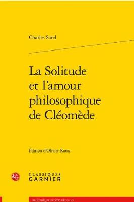 Cover of La Solitude Et l'Amour Philosophique de Cleomede