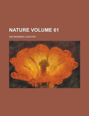 Book cover for Nature Volume 61