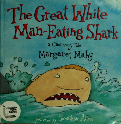 Book cover for Mahy Margaret : Great White Man Eati