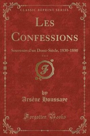 Cover of Les Confessions, Vol. 4
