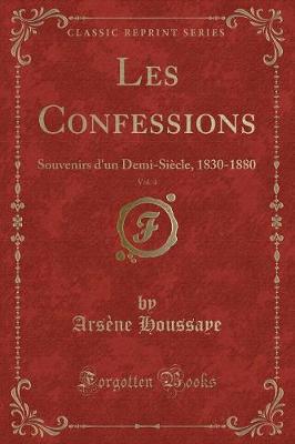 Book cover for Les Confessions, Vol. 4