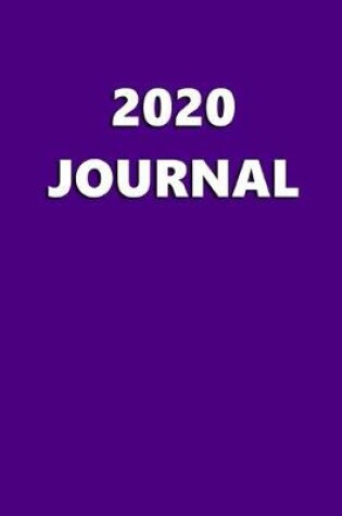 Cover of 2020 Journal Indigo Color 204 Pages