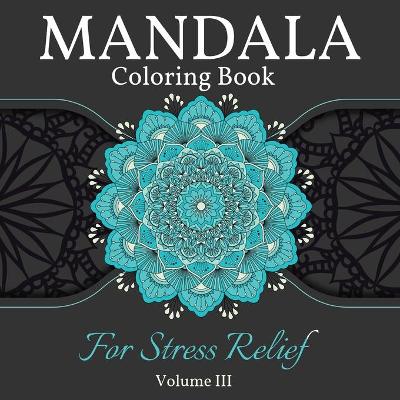 Book cover for Mandala Coloring Book for Stress Relief