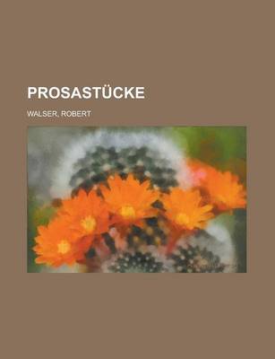 Book cover for Prosastucke