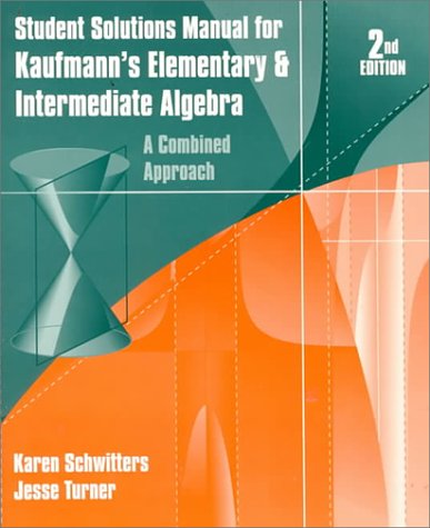 Book cover for Elementary & Intermediate Algebra