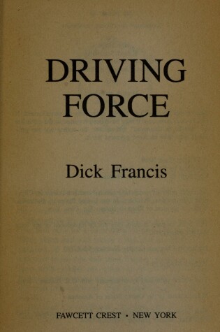 Cover of Driving Force