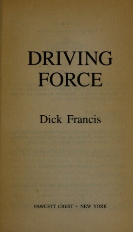 Book cover for Driving Force