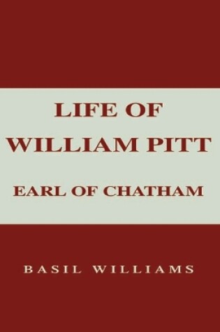 Cover of The Life of William Pitt, Volume 1