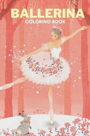 Cover of ballerina coloring book