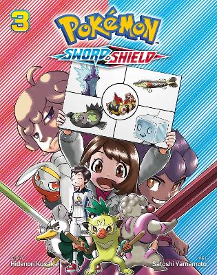 Book cover for Pokémon: Sword & Shield, Vol. 3